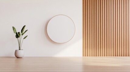 Aufkleber - minimalist interior design.