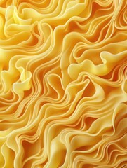 Canvas Print - Pile of Noodles Close Up