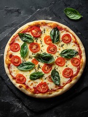 Sticker - Tomato and Basil Pizza