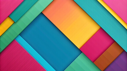 Material design background with vibrant colors and geometric shapes, material design, background, vibrant, colorful, geometric