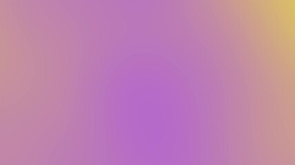 Poster - Spring gradient animation, abstract pastel color change, smooth vibrant purple and yellow background loop