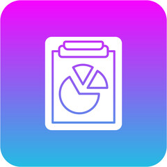 Sticker - Pie Chart Icon