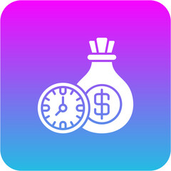 Poster - Time Is Money Icon