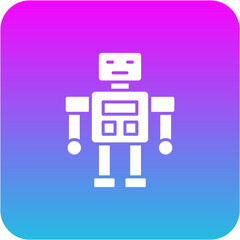 Sticker - Robot Icon