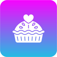 Sticker - Pie Icon