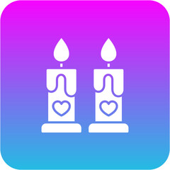 Poster - Candle Icon