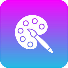 Sticker - Color Palette Icon