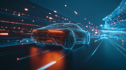 Smart car driven by virtual technology