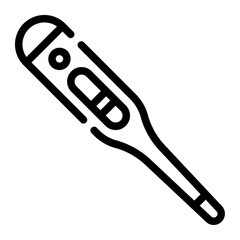 Poster - thermometer Line Icon