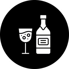 Sticker - Champagne Icon