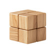 © Bismillah - Wooden puzzle cube with a clean design for creative play and challenges
