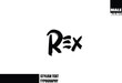 © Pleasant Mode - Rex Baby Boy Name In Bold Grunge And Rough Brush Text Typography