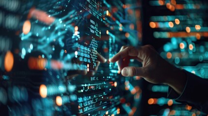 Poster - An image of a developer using a debugger tool to step through code and analyze execution flow, with a focus on the debugging process