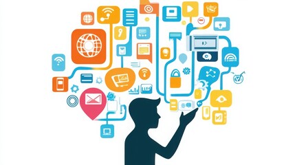 Poster - big data and digital marketing converge to create personalized customer experiences online