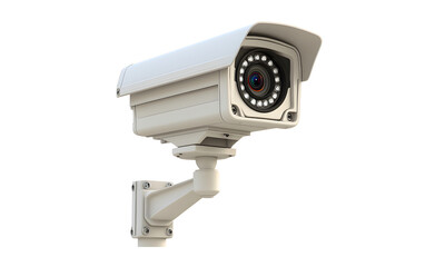 Security camera, on transparent background