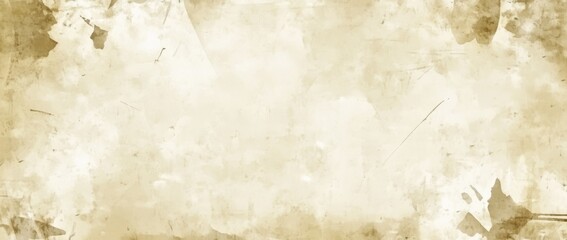 Poster - With a grungy texture, a gray, dampened brown background with a vintage marbled textured design on a cloudy savannah brown banner, and a distressed old antique parchment.