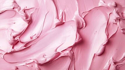 Poster - Pink Abstract Paint Texture