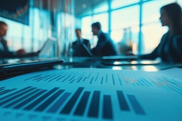 Poster - Business Meeting: Charts and Graphs