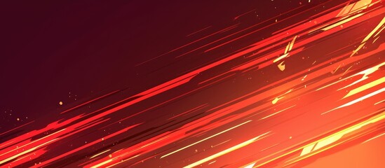Poster - Abstract background featuring a dynamic red blur