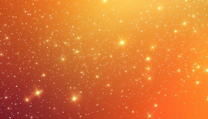 Wall Mural - Light orange 2D cartoon backdrop featuring galaxy stars Blurred abstract background with gradient space stars Ideal design for advertisements posters or banners