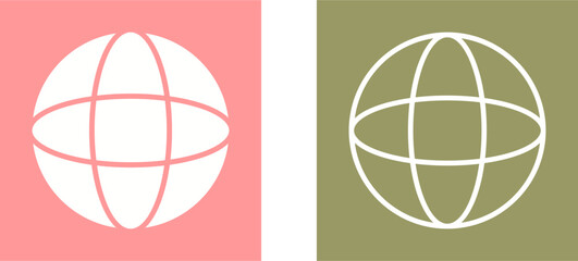 Poster - Globe Vector Icon