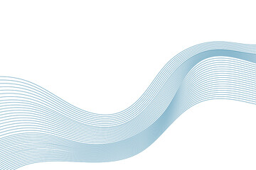 Wall Mural - abstract blue wave background