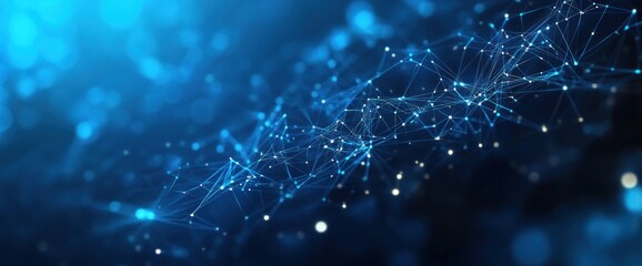 Abstract Digital Network Connections