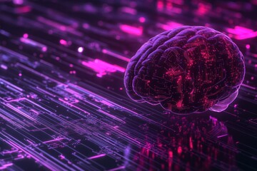 Poster - Artificial Intelligence Brain