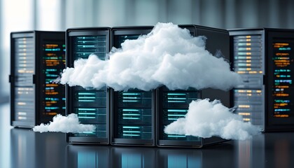 Seamless migration of business operations and data transitioning from on-premise servers to the cloud with a simplified low-texture design