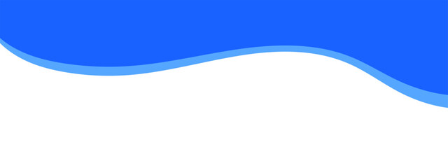 Wall Mural - Modern wave dividerб ищквук shape vector illustration