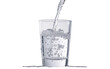 © Uday - Filling glass with water on white background,png