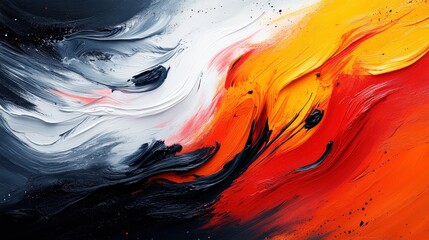 Abstract background with textured brush strokes and bold, contrasting colors for a high impact visual.