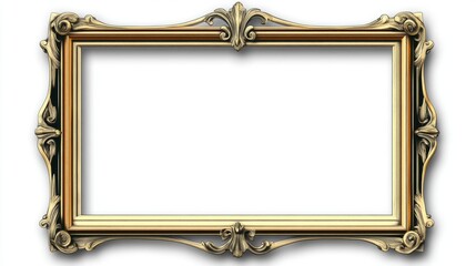 Poster - Gold Ornate Frame.