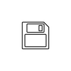 Poster - Save icon vector disket sign