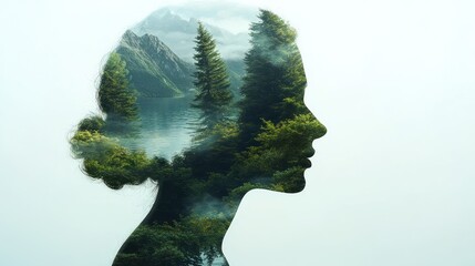 Nature's Reflection in a Woman's Mind