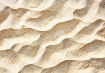Poster - Aerial view of wind textures on sand dune background