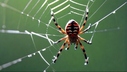 Spider and web.