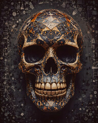 Canvas Print - Skull