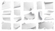 © Ahsan Ali - Collection of Torn Paper Fragments – Perfect Transparent PNG for DIY Crafts, Graphic Design, and Vintage-Inspired Visuals