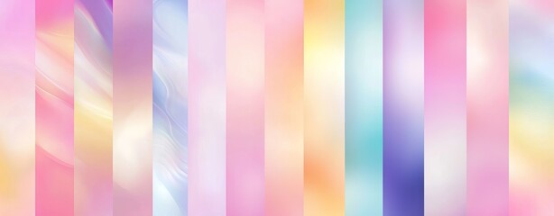 Poster - Modern templates for banners, flyers, and social media. Retro futuristic style. Abstract blurs and colorful liquid colors. Modern format.