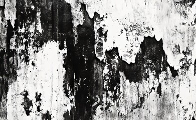 Aufkleber - For a vintage image, use this grungy texture with dust particles and dust grains on a white background.