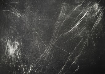 Aufkleber - Overlay of dust scratches. Film effect. Faded stained surface with dirt smeared across it.