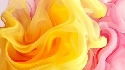 Wall Mural - soft wave colorful gradient pastel color background, splashes, smoke, abstract geometric form
