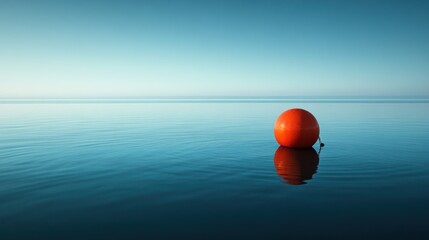 Canvas Print - Solitude in a Sea of Blue