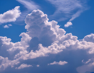 blue sky with clouds, sky and clouds, clouds in the sky