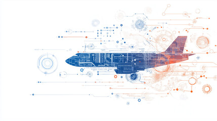 Wall Mural - Infographic About Advancements In Aerospace