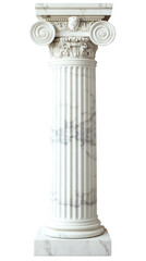 PNG White marble Corinthian pillar architecture corinthian ancient.