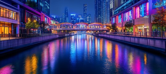 Poster - ai-driven vehicles and holographic ads shape the futuristic cityscape