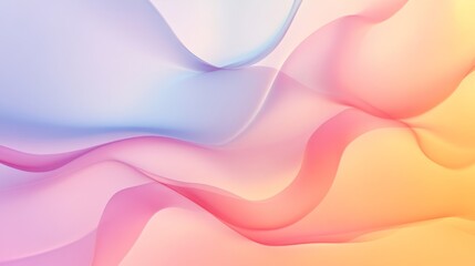 Fototapete - A minimalist abstract background with subtle gradients and soft pastels, offering a clean and sophisticated design suitable for professional use.