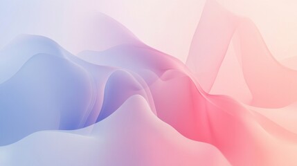 Fototapete - A minimalist abstract background with subtle gradients and soft pastels, offering a clean and sophisticated design suitable for professional use.